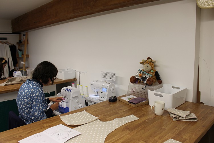 sewing mascot